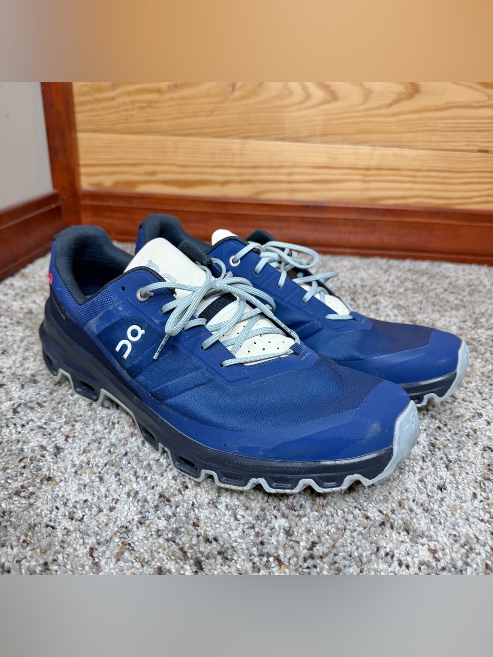 On Running Men’s Cloudventure 3.0 Tennis Shoe Sneaker Twilight Midnight Blue M11